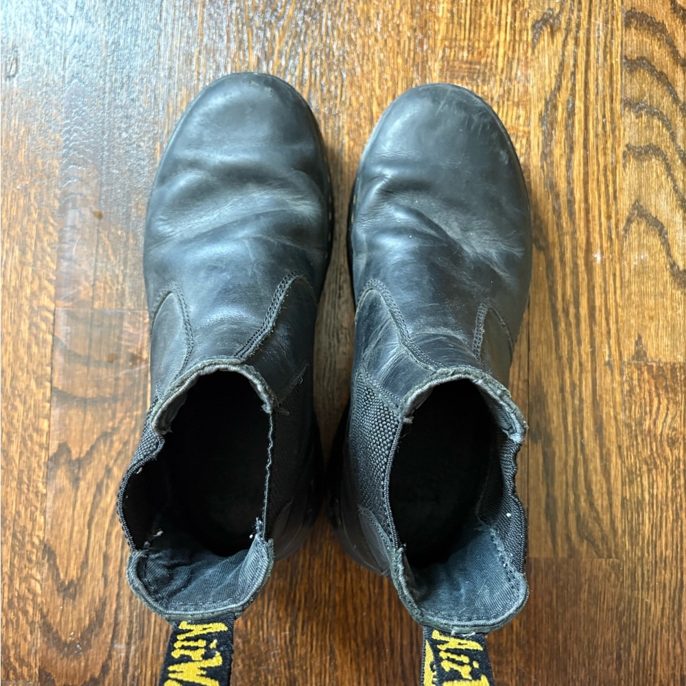 Dr. Marten BLACK 2976 BEX Smooth Leather Chelsea Boots - Picture 4 of 6